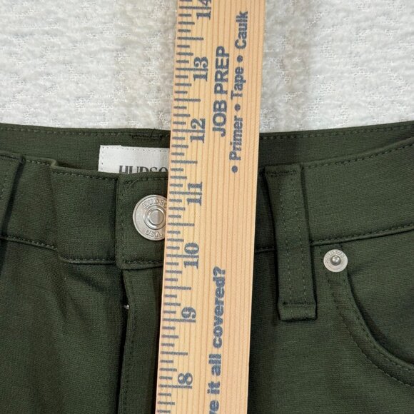Hudson womens Noa Straight Leg Crop Pants Olive 28 - Picture 6 of 12
